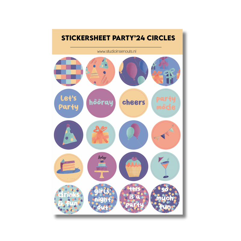 Stickervel Circles | Party 2024