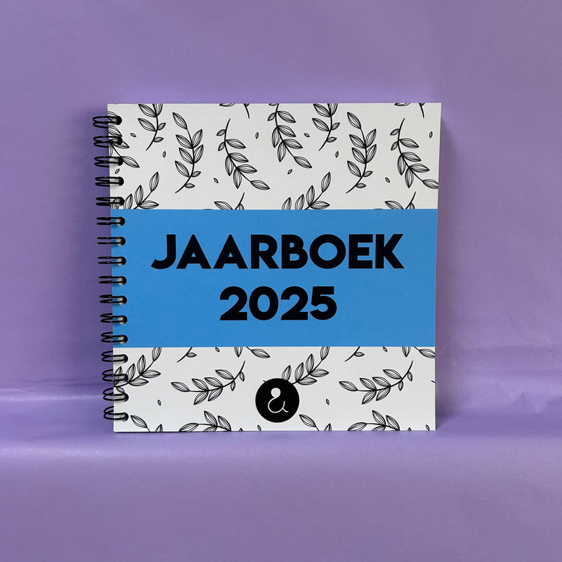 Jaarboek 2025 | BLANCO | Rainbow Helderblauw