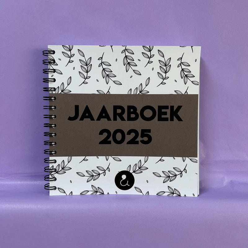 Jaarboek 2025 | BLANCO | Botanical Donkerbruin