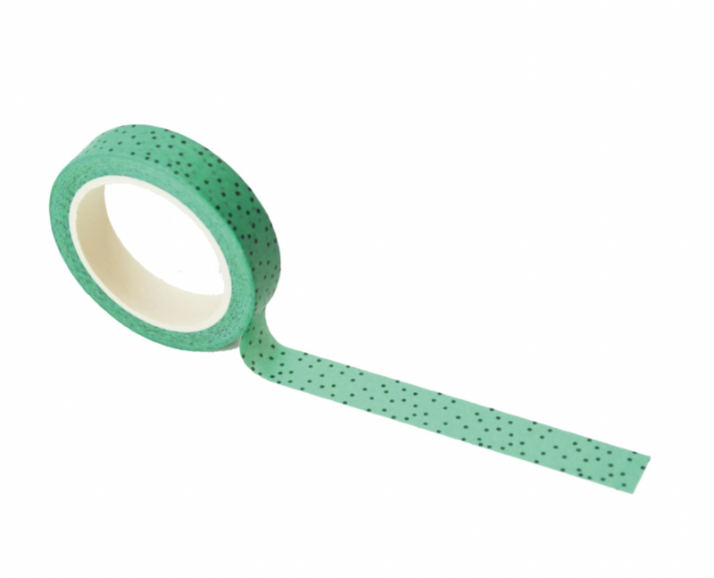 Washi tape | Minty dots